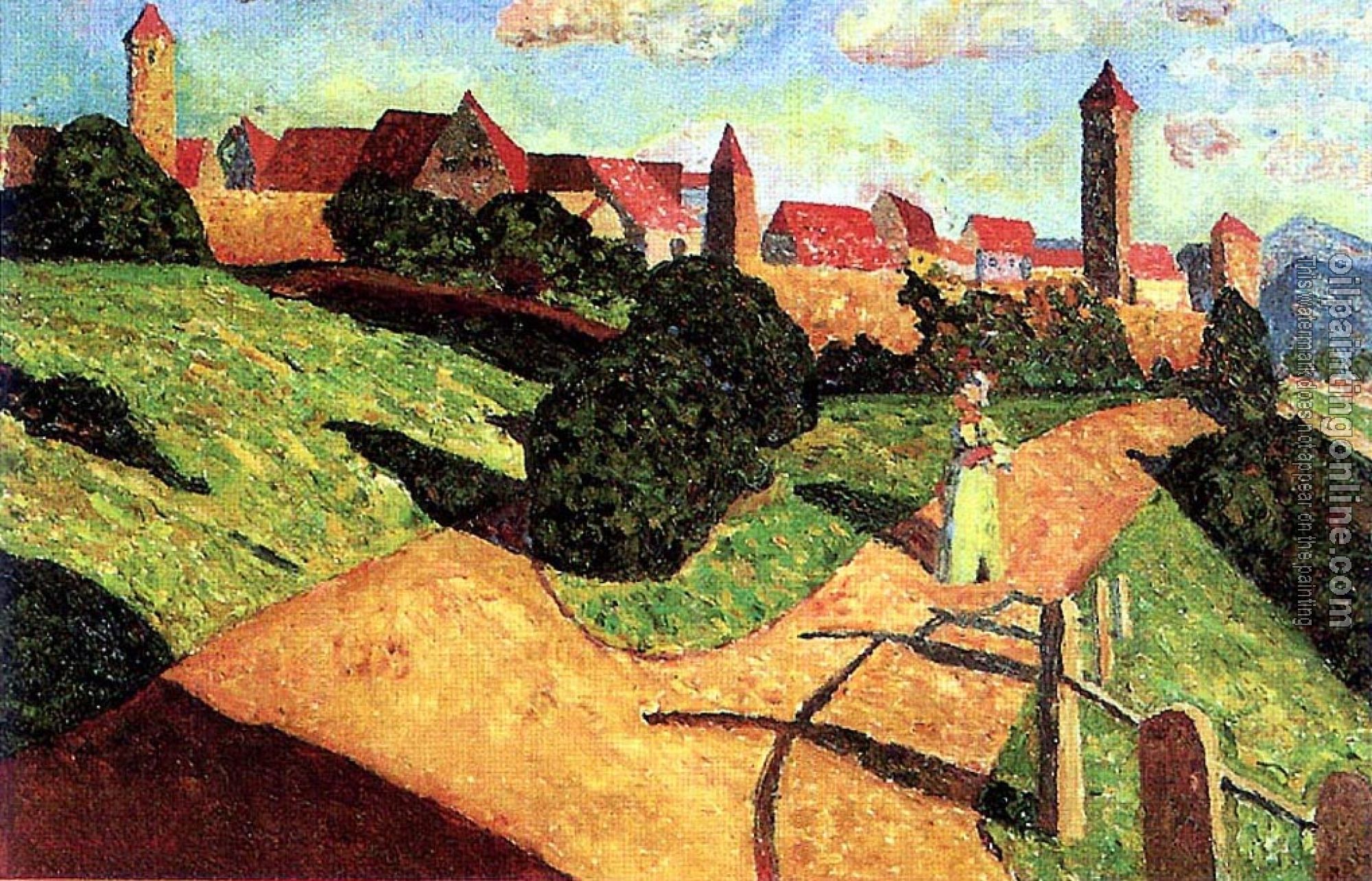 Kandinsky, Wassily - Ciudad Antig